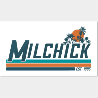 Coastal Retro Collection - Milcheck Posters and Art